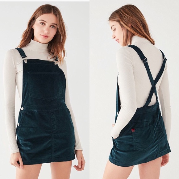 Velvet overall skirt Clearance